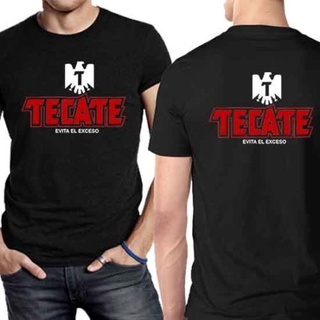 เสื้อยืด พิมพ์ลาย Tecate Evita el Exceso TshIrt 2 ด้าน สําหรับผู้ชาย และผู้หญิง