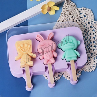 HotMind แม่พิมพ์ทำไอติม ซิลิโคนพิมพ์ทำอาหาร food grade plasticIce cream mold