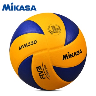 Official FIVB Mikasa ลูกวอลเลย์บอล หนัง PU ไซซ์ 5 MVA330