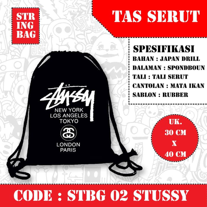 STRING BAG / DRAWSTRING BAG EDITION 1-2
