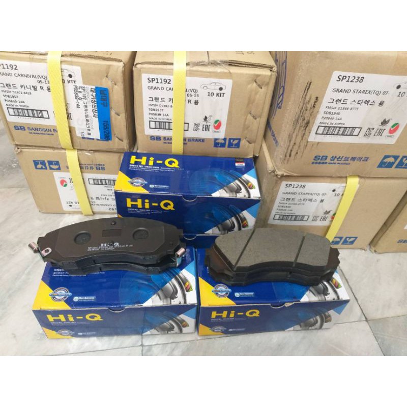 ผ้าเบรคคู่หน้า#Hyundai,H-1#Hi-Qของแท้100%