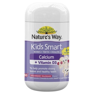 แบรนด์ Natures Way สูตร Calcium + Vitamin D3