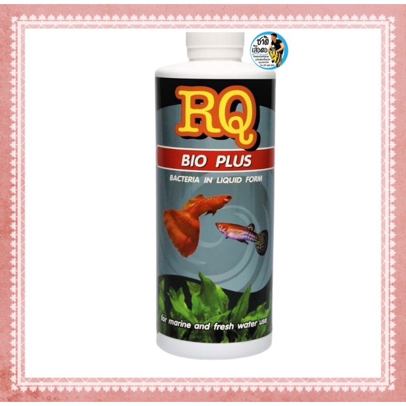 RQ BIO PLUS (แบคทีเรียย่อยสลายของเสีย เศษอาหารตกค้าง ทำให้น้ำใสสะอาด)