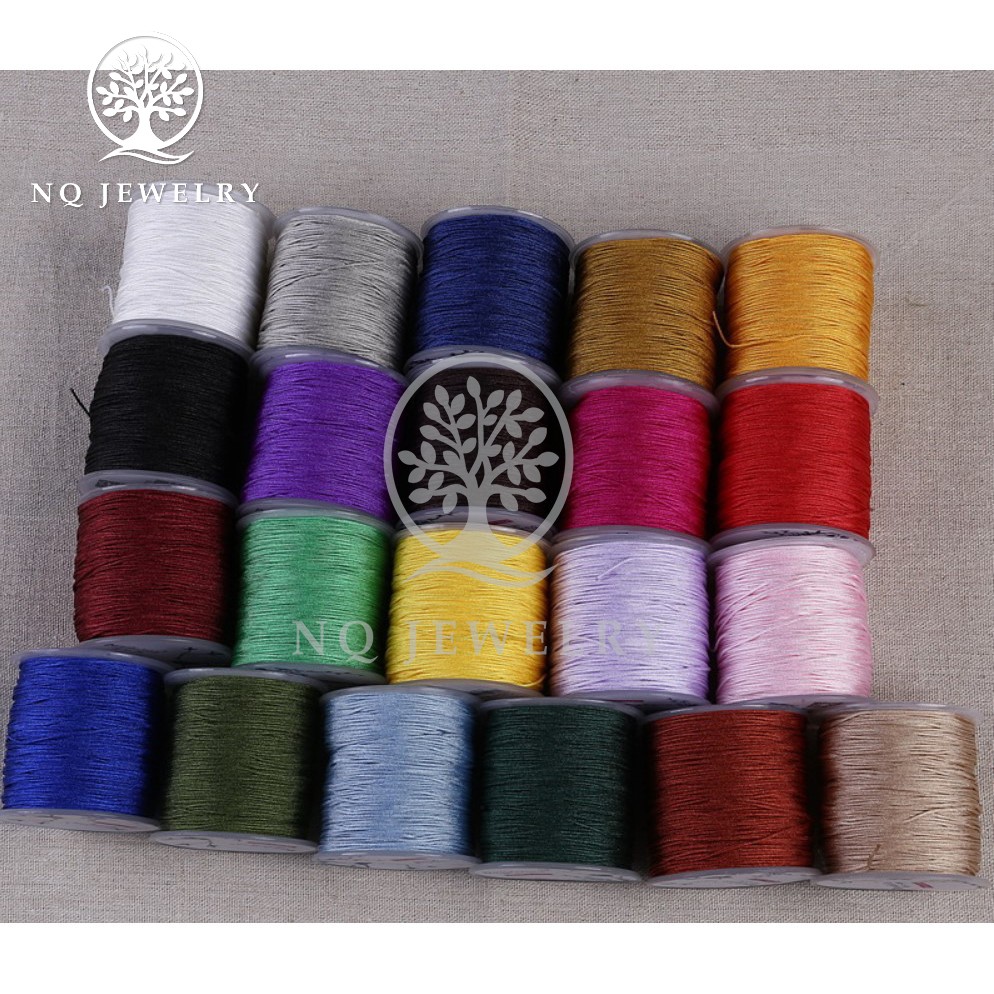 สายร่มชูชีพสร้อยข้อมือแฮนด์เมด ม้วน 1 มม. ยาว 100 ม. - NQ Jewelry