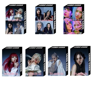 โปสการ์ดขนาดเล็ก Blackpink  How You Like That  Lomo 30 ชิ้น