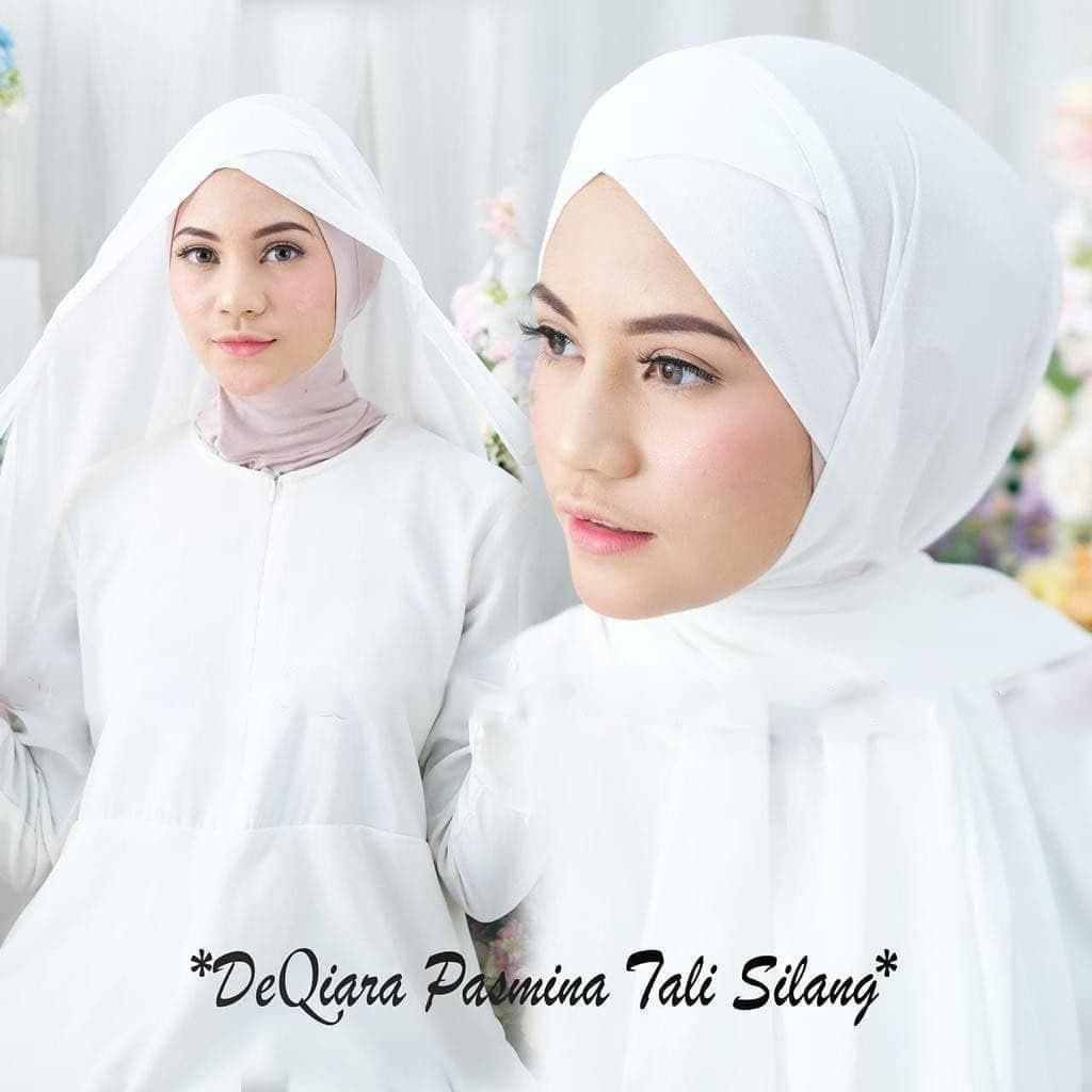 Ceruty Babydoll Cross Strap Pashmina Hijab / ผ้าคลุมไหล่ Pliske / Bergo