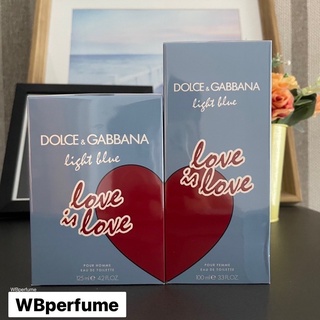 น้ำหอมแท้100% Dolce &amp; Gabbana Light Blue Love Is Love