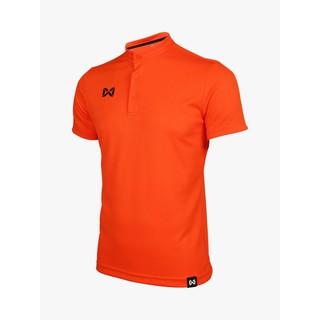 เสื้อโปโลเบสิค แขนสั้นคอจีน WARRIX WA-3329