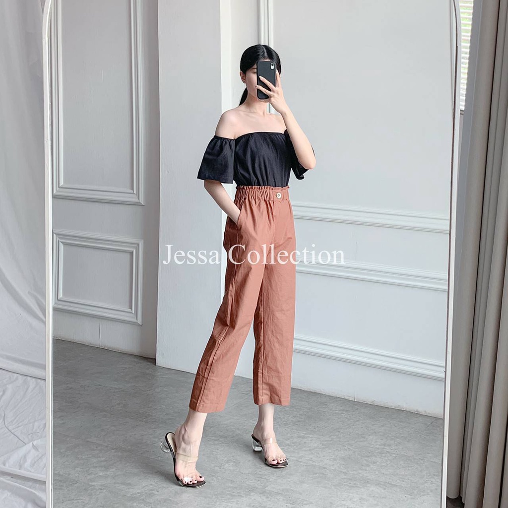 Ysabelle กางเกงธรรมดา TR