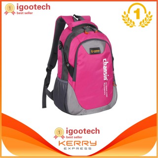 igootech ** !! โปรโมชั่นลดราคา !! ** CHANSIN กระเป๋าเป้ เป้ แฟชั่น สุดฮิต กันน้ำได้ กระเป๋า Laptop Bag โน๊ตบุ๊ค B008