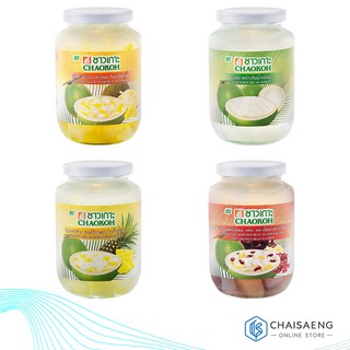 Chao Koh Cocont Gel and Fruits in Syrup วุ้นมะพร้าวและผลไม้ในน้ำเชื่อม ตรา ชาวเกาะ 500 กรัม (มี 4 รสชาติ)