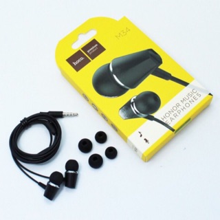 หูฟัง Hoco M34. Honor Music Earphone ราคาประหยัด