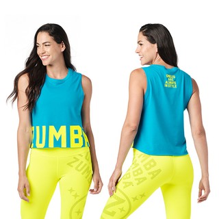 Zumba Smiles Muscle Tank (เสื้อแขนกุดออกกำลังกายซุมบ้า)