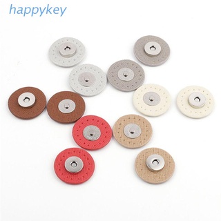 Hap กระดุมแม่เหล็ก ทรงกลม สําหรับเย็บติดกระเป๋า DIY