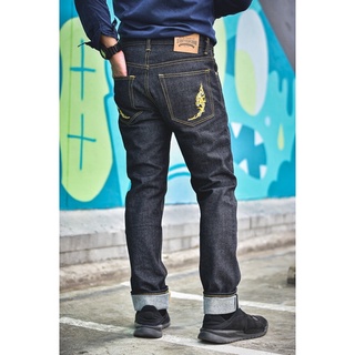 Seventyfourdenim รุ่น สัมฤทธิ์ 15 Oz แบรนด์ไทยลิขสิทธิ์ของแท้