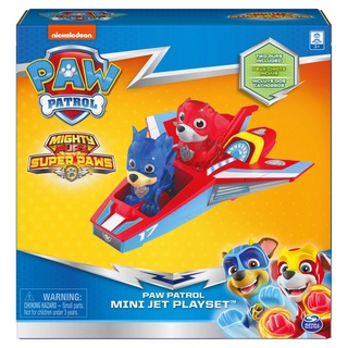 [ใช้ 2 โค้ดลดเพิ่ม] Paw Patrol Mini Jet Playset มินิเจ็ทกับลูกสุนัข