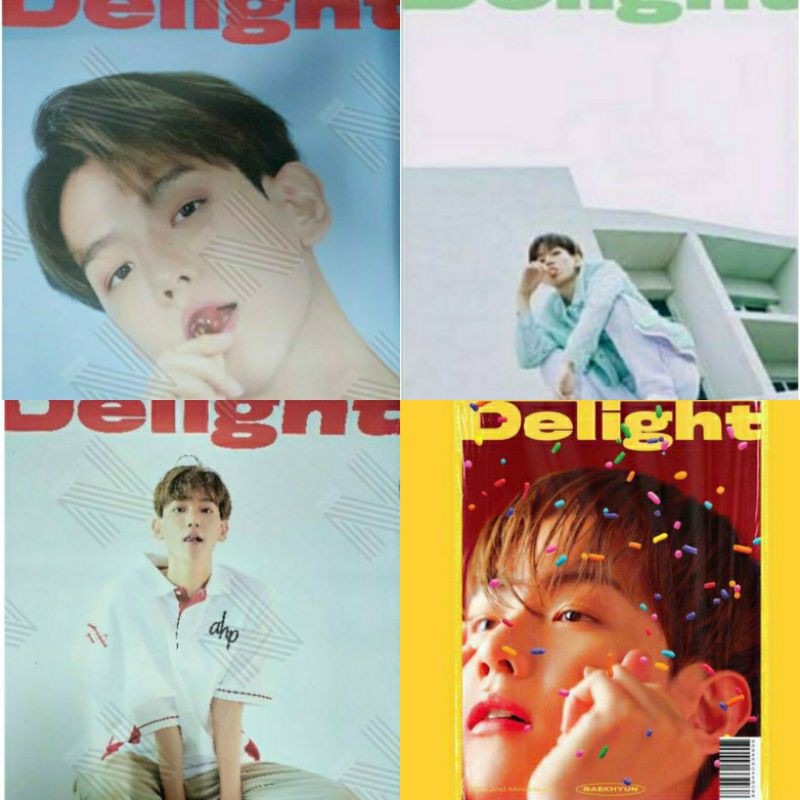 à¸žà¸£ à¸­à¸¡à¸ª à¸‡ Exo Baekhyun à¹à¸šà¸„à¸®à¸¢à¸­à¸™ Delight Poster Chemistry Honey Mint Ver à¸£à¸²à¸„à¸²à¸— à¸