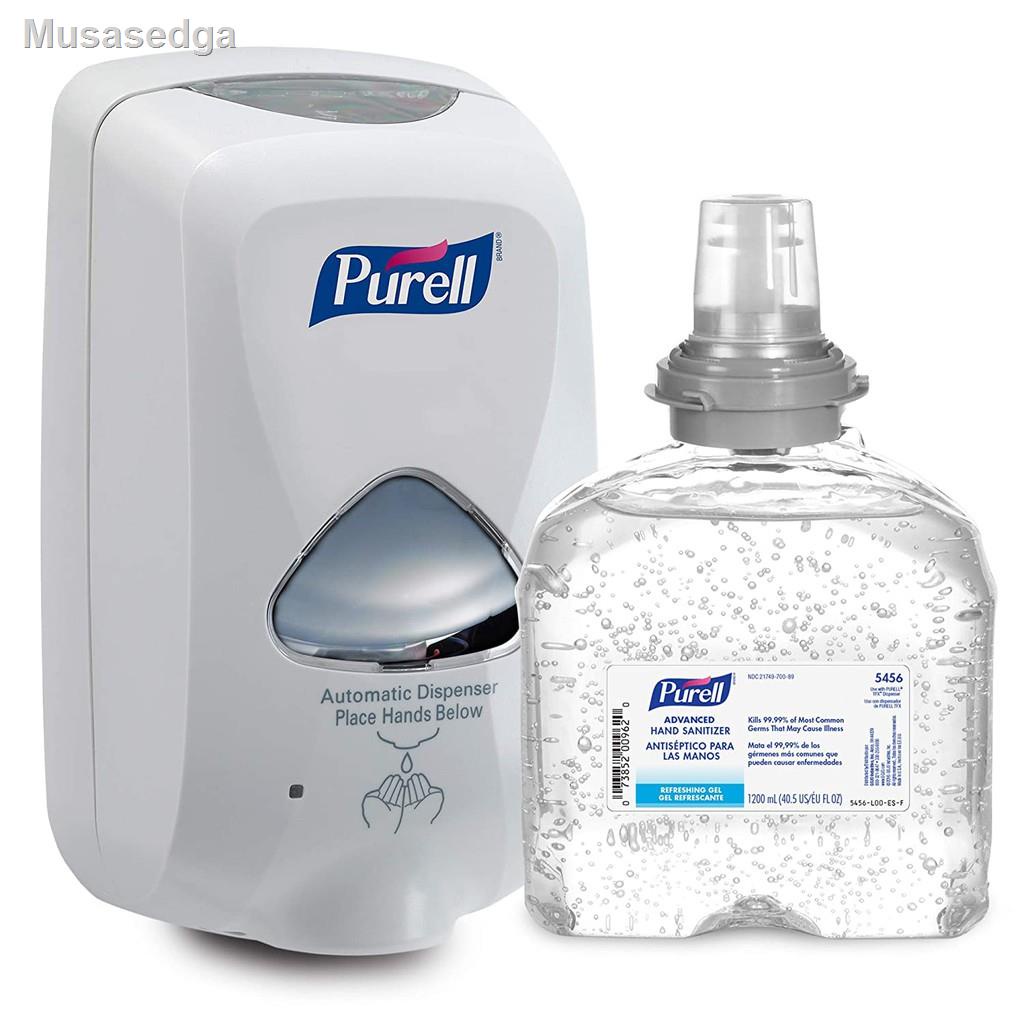 ∈△[ของแท้] Purell เครื่องจ่ายเจลล้างมืออัตโนมัติ จากอเมริกา 🇺🇸 [แถมฟรี Refill 1.2 ลิตร] รับประกัน 1 ปี ส่งฟรีจัดส่งที่