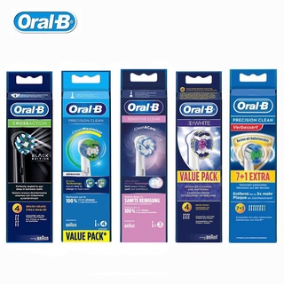 หัวแปรง Oral-B หัวแปรงสีฟันไฟฟ้าของแท้Precision Clean Electric Toothbrush Heads (สามารถใช้ได้กับทุกรุ่น)พร้องส่ง