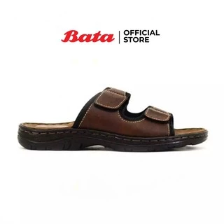 *Best Seller* Bata MEN'S SUMMER รองเท้าแตะผู้ชาย NEO-TRADITIONAL แบบสวม สีน้ำตาล รหัส 8614070