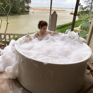 A Perfect Day บับเบิ้ลบาธ ออร์แกนิค ขวดใหญ่ กลิ่นหอม ฟองเยอะ ช่วยบำรุงผิวจาก สบู่ตีฟองดีที่สุด