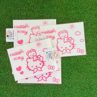 สติ๊กเกอร์คิตตี้ Hellokitty สติ๊กเกอร์เกรดA กันน้ำ สติ๊กเกอร์ติดรถ สีไมาซีด