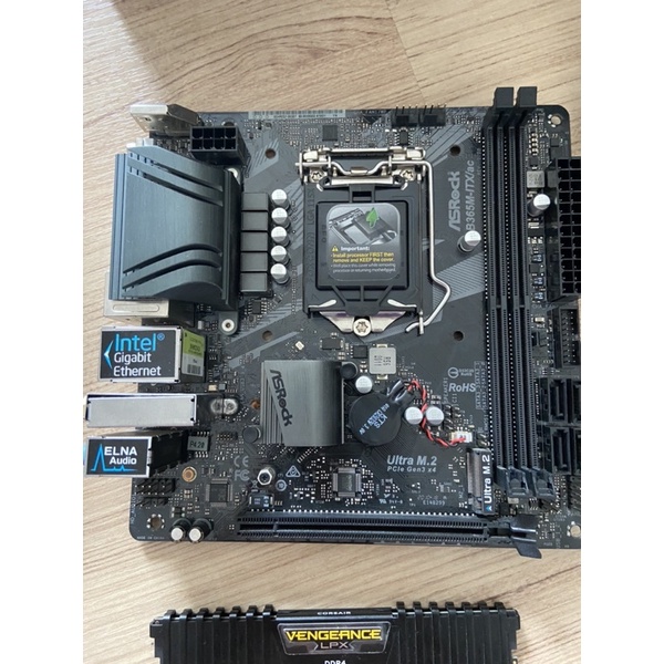 ASRock B365M-ITX/AC เมนบอร์ดเกมมิ่ง ประกันเหลือ 1 กว่า