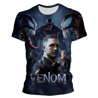 New Mens Cool Anime Originality Comic Print T-shirt We Are Venom Superhero 3D T shirt Unisex Fashion Tshirts