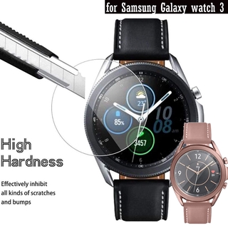 ฟิล์มกันรอยหน้าจอ 2 . 5 D สําหรับ Samsung Galaxy Watch 3 41 มม . 45 มม .