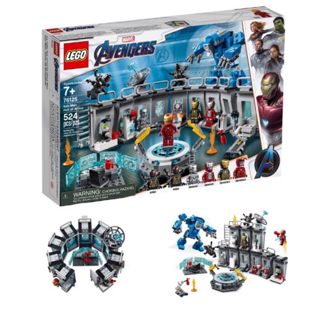 LEGO 76125 Marvel Avengers  Iron Man Hall of Armor