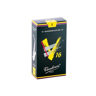 Vandoren V16 Alto Saxophone Reeds 1 Piece/ ชิ้น ลิ้นอัลโตแซกโซโฟน รุ่น V16 (อัน)