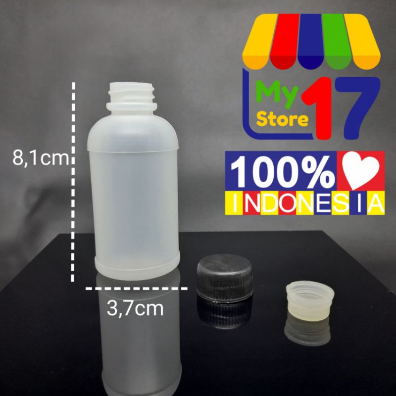 ขวดพลาสติก HDPE 60 ML