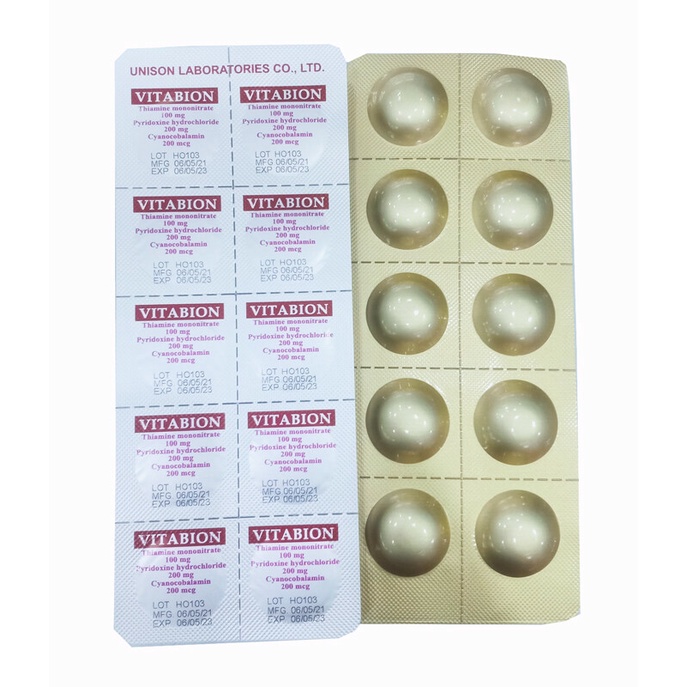 แผงละ 10เม ด B 1 6 12 ว ตาม น ลด ม น ชา ตาม ม อ เท า Deficiency Numbness And Tingling Shopee Thailand