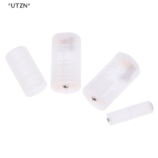 UTZN 1Pcs AAA to AA/AA to C/D Battery Combination Adaptor Case Storage Box Converter