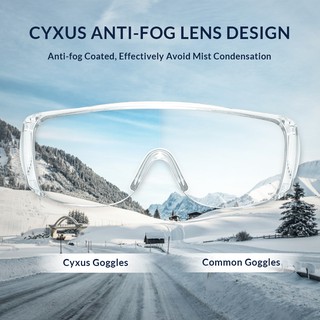 Cyxus anti-fog, waterproof and anti-virus goggles male/female 9011x01