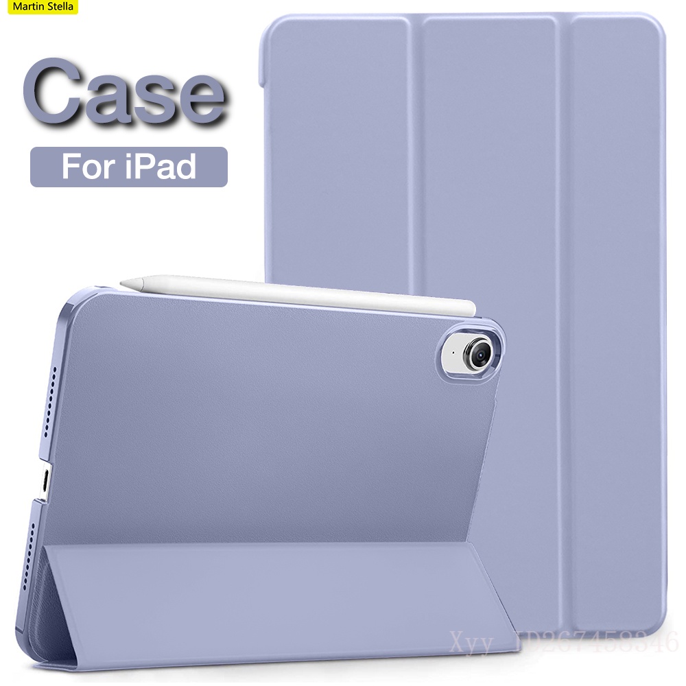 เคส iPad Mini 6 2021 Ultra Slim น้ําหนักเบาหนัง PU นุ่มขาตั้งซิลิโคนป้องกันสําหรับ iPad Mini 6th Gen Cover