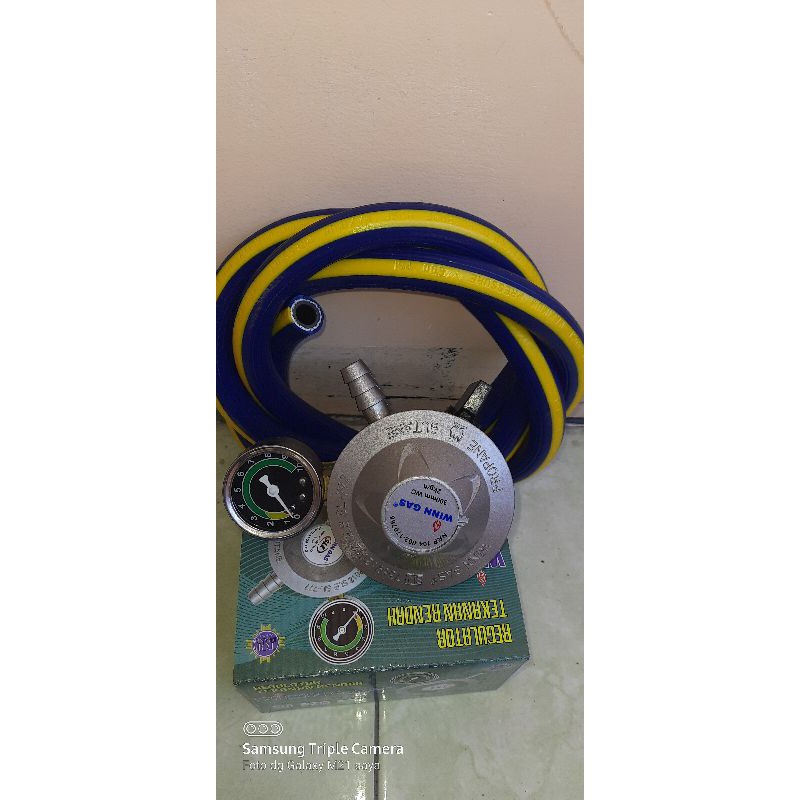 Winn gas Sle 777 automatic Regulator สาย DN 600 psi 3 ชั้น