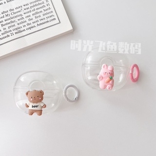 พร้อมส่ง! เคสหูฟัง แบบนิ่ม ลายการ์ตูนกระต่าย และหมีเบอร์รี่ สําหรับ Lenovo XT95 Pro