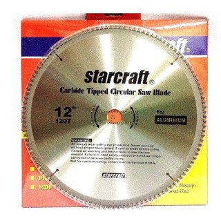 starcreft ใบเลื่อยวงเดือน12”x120T (TCTอลูมิเนียม)#1938