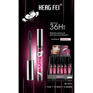 มาสคาร่า Henfei 36Hแท่งชมพู-เงิน