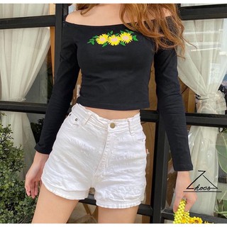 Sunflower off shoulder top