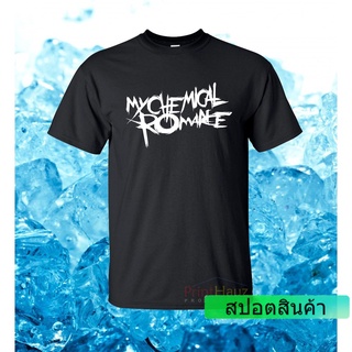 ราคาต่ำสุด!! เสื้อยืดผ้าฝ้าย พิมพ์ลาย My Chemical Roce Band สําหรับผู้ชาย 668808S-3XL