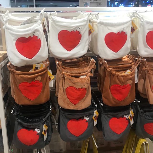 ถุงหูรูด - We Bare Bear - Miniso