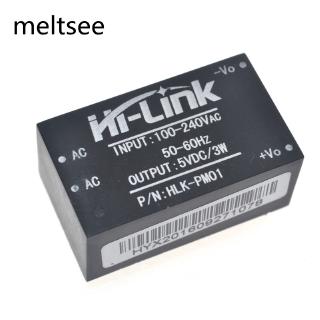 hlk - pm 01 ac - dc 220 v to 5 v step - down โมดูลพาวเวอร์ซัพพลายอัจฉริยะ HLK-PM01