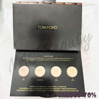 ของแท้100%_รองพื้น_TOM FORD BEAUTY Shade And Illuminate Soft Radiance Foundation SPF 50/PA++++ ขนาด 0.6ml x 4 each