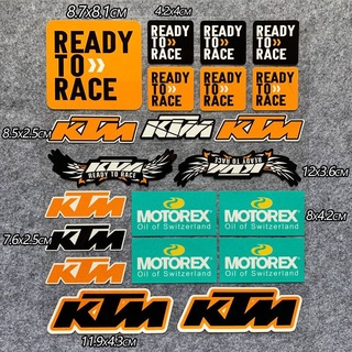 Suitable for KTM motorcycle stickers RC390 DUKE 250 790 890 ADVENTURE 250 790 390 SUPER DUKE R 1290 SUPER ADVENTURE 1290 modified fuel tank stickers shock absorber stickers helmet reflective stickers