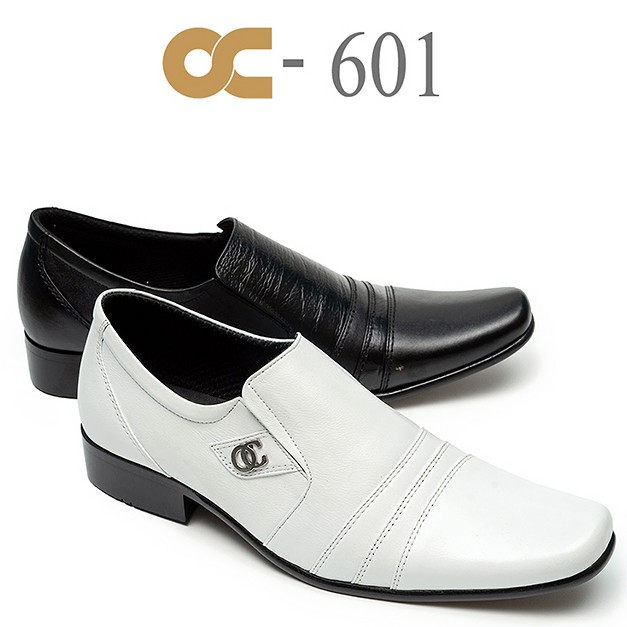 Oc-601 Skin PANTOFEL รองเท้าลําลอง หนังวัวแท้ แบบสลิปออน