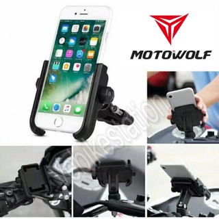 Motowolf ที่วางโทรศัพท์มือถืออลูมิเนียม สําหรับรถจักรยานยนต์ Y15ZR RS150 EX5