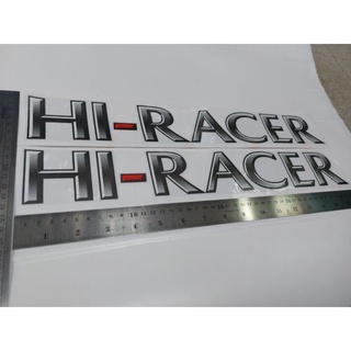 สติ๊กเกอร์ดั่งเดิมรถ HI-RACER สำหรับติดข้างท้ายรถกระบะ MAZDA BT-50 PRO ปี2020 ขึ้นไป 1ชุดมี2ชิ้น ชุดละ 199 บาท