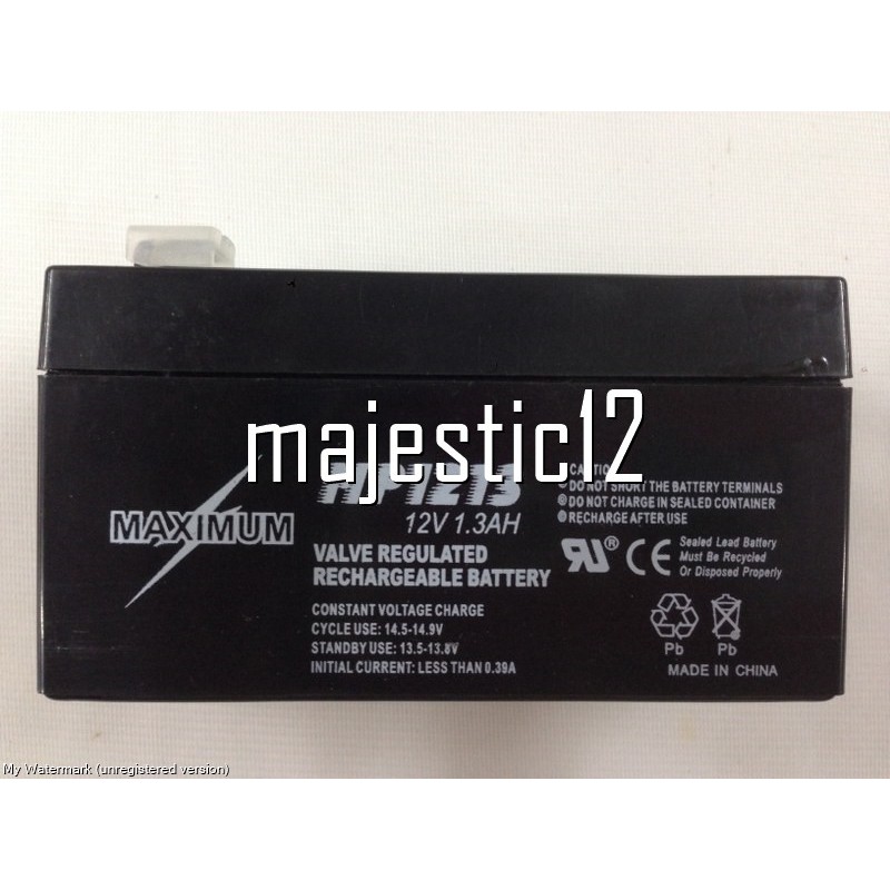 แบตเตอรี่สำหรับลำโพงอเนกประสงค์ ลำโพงช่วยสอน Deccon PWS-120 PWS-210 ( Battery MP1212 MP1213 12V 1.3A